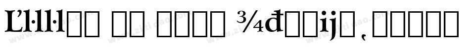 Arrus BT Bold Italic字体转换